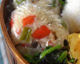 ピーマンと塩昆布のカラフルおむすび作り方11写真
