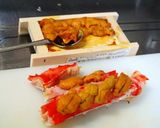 焼き蟹・焼き雲丹のっけ香りごはん作り方2写真