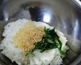焼き蟹・焼き雲丹のっけ香りごはん作り方3写真