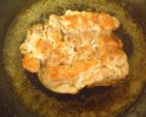 鶏もも肉のカリカリ焼き・みず菜添え!作り方6写真
