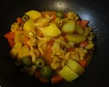 チキンと充実野菜の地中海風煮込み作り方5写真