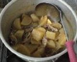 大根と豚肉の煮物作り方3写真