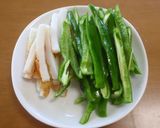 ✿ちくわとピーマン ソース炒め✿作り方1写真