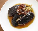 めんつゆでウマ♪フライパンde焼きナス風作り方6写真