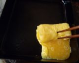 １人分のお弁当に！１個の卵で太い卵焼き作り方5写真