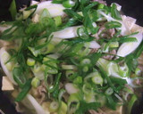 豚肉と豆腐の卵とじ作り方6写真