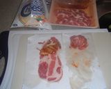 2種類の豚キムチーズ作り方2写真