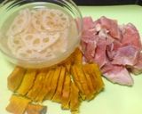 ☆甘くて辛い?根菜と鶏のピリ辛照り煮☆作り方2写真