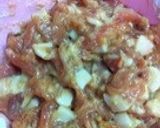 玉ねぎ茄子ピーマンと豚肉の細切り炒め。作り方4写真