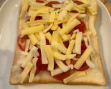 朝ごはんに☆簡単おいしいトマトとチーズのトースト作り方1写真