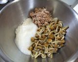 なめこツナとろろ作り方3写真