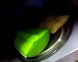 ☆シリコンスチーマーで山菜手抜きうどん☆作り方3写真