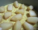 梨と赤ワインのムースのレアチーズケーキ作り方4写真