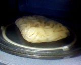 ☆シリコンスチーマーで山菜手抜きうどん☆作り方2写真
