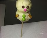 ✿ＨＭでクリスマス✿雪だるまプチケーキ✿作り方10写真