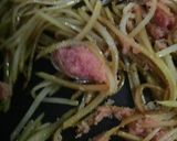 お弁当『ジャガイモのきんぴらタラコ炒め』作り方3写真