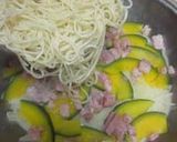 作り方もシンプル★ベーコンかぼちゃパスタ作り方4写真
