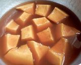 かぼちゃの野菜飲料バターしょう油煮作り方1写真