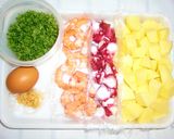 タコとエビのアリオリソース　スペイン風作り方1写真