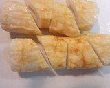 お弁当に＊ちくわのごまマヨ焼き作り方1写真
