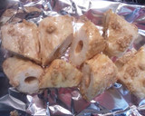 お弁当に＊ちくわのごまマヨ焼き作り方2写真