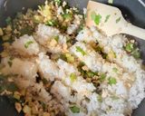 鶏ミンチのセロリ香味混ぜごはん作り方4写真