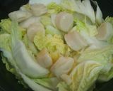 5分でできる☆白菜とホタテのほっこり煮作り方2写真