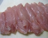 鶏むね肉で♪揚げない柔らかいチキンカツ風作り方1写真