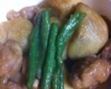 里芋と鶏肉の煮っころがし作り方6写真