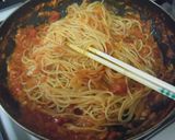 うちのツナとトマトのパスタ♪作り方5写真