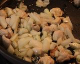 味付け簡単～ウスターソースでチキンライス作り方5写真