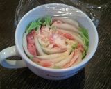 。＊レンジでマグカップ白菜ミルフィーユ＊作り方1写真