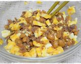 油揚げのそぼろ納豆チーズ☆作り方1写真