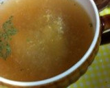 玉ねぎと生姜のぽかぽか卵スープ作り方3写真