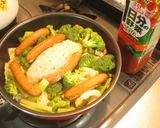 野菜ジュースde旨味たっぷりカレー煮込み作り方1写真