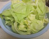 あさりとキャベツのバター炒め作り方1写真