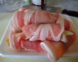 ★豚肉の野菜巻き巻き★作り方4写真