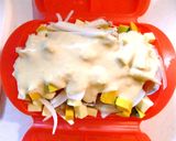 ルクエで♪鮭の味噌マヨちゃんちゃん焼き✿作り方5写真