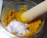 ☆卵不要！もっちり和風かぼちゃプリン☆作り方3写真