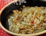 た～っぷり白菜で麻婆白菜作り方8写真