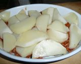 簡単あっさりミートソースのポテトグラタン作り方4写真