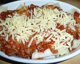 簡単あっさりミートソースのポテトグラタン作り方5写真