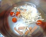 ポークビッツの和風パスタスープ作り方3写真