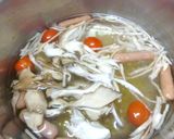ポークビッツの和風パスタスープ作り方4写真