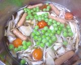 ポークビッツの和風パスタスープ作り方5写真