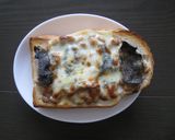 納豆トースト作り方3写真