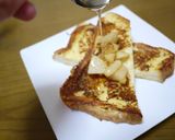 朝から幸せ☆桃の香りのフレンチトースト作り方7写真
