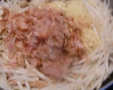 もやしとシメジとおかかの焼きそばで～す作り方2写真