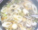たっぷり☆きのこそば作り方3写真
