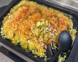 グリル焼き、そば飯！作り方5写真